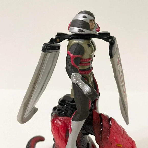 Vintage 90s Dragon Flyz Figures and Launcher Galoob - Picture 4 of 16